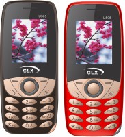 GLX U505 Combo of Two Mobiles(Red & Coffee) - Price 1599 