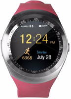 Bastex BTX Y1 - Pink phone Smartwatch(Pink Strap, Free Size)