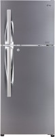 LG 260 L Frost Free Double Door 4 Star Refrigerator(Shiny Steel, GL-T292SPZN)