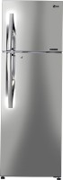 LG 335 L Frost Free Double Door 2 Star Refrigerator(Shiny Steel, GL-C372RPZU)