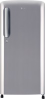 View LG 190 L Direct Cool Single Door 4 Star Refrigerator(Shiny Steel, GL-B201APZX) Price Online(LG)