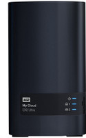 WD My Cloud EX2 Ultra 4 TB External Hard Disk Drive (HDD) with  4 TB  Cloud Storage(Black)