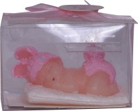 ROCK THE PARTY BABY CANDLE BOY Candle(Pink, Pack of 1) - Price 99 50 % Off  