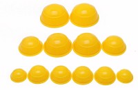 NP NAVEEN PLASTIC sil12 pc Silicone Medical Vacuum Cups Massager Cupping Therapy Anti Cellulite 12Pcs/ Set Massager(Yellow) - Price 425 78 % Off  