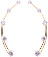 Archi Collection Solitaire Cubic Zirconia Alloy Cuff Earring RS.299.00