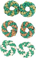 One Personal Care Princess Colorful Designer Fabric Scrunchies Casual Wear SQ-549-04 Hair Accessory Set, Rubber Band(Orange, Green, White) - Price 139 53 % Off  