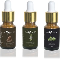 Maverick Pure Rosemary, Cedar Wood & Thyme essential oil 3 in 1 pack with dropper(10 ml) - Price 499 80 % Off  