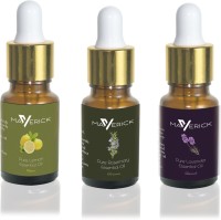 Maverick Pure Lavender, Rosemary & Lemon essential oil 3 in 1 pack with dropper(10 ml) - Price 499 80 % Off  