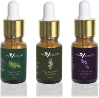 Maverick Pure Lavender, Rosemary & Tea Tree essential oil 3 in 1 pack with dropper(10 ml) - Price 499 80 % Off  