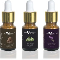 Maverick Pure Lavender, Cedar wood & Thyme essential oil 3 in 1 pack with dropper(10 ml) - Price 499 80 % Off  