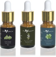 Maverick Pure Rosemary, Thyme & Peppermint essential oil 3 in 1 pack with dropper(10 ml) - Price 499 80 % Off  