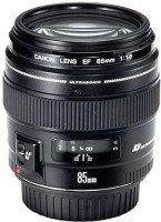 Canon EF 85 mm f/1.8 USM   Lens(Black, 55-250 mm)