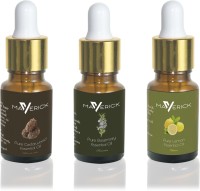 Maverick Pure Rosemary, Cedar Wood & Lemon essential oil 3 in 1 pack with dropper(10 ml) - Price 499 80 % Off  