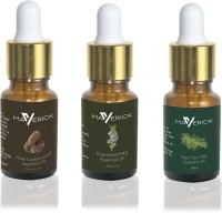 Maverick Pure Rosemary, Cedar Wood & Tea Tree essential oil 3 in 1 pack with dropper(10 ml) - Price 499 80 % Off  
