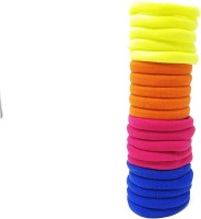 Rbasics Neon shade Hair ponytail holder elastic rubberband Medium size pack of 20 Rubber Band(Multicolor) - Price 199 81 % Off  