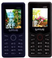 Gfive U330 Combo of Two Mobiles(Blue&Black) - Price 1299 35 % Off  