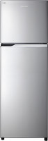 Panasonic 333 L Frost Free Double Door Refrigerator(Shining Silver, NR-BL347VSX1/VSX2)