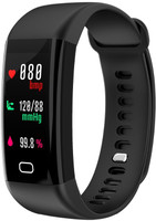 RCE RCE-WB-F07 Fitness Smart Band(Black Strap, Size : Free Size)