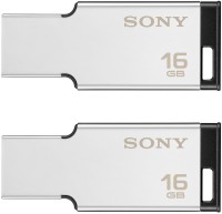 SONY Micro Vault USB Flash Drive - Pendrive 16GB Metal USM16MX/S - USB 2.0 16 GB Pen Drive(Silver)