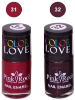 Pink Root NAIL PAINTS NO.31,32 Natural(15 ml, Pack of 2) - Price 145 63 % Off  