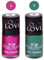 Pink Root NAIL PAINTS NO.2,3 Natural(15 ml, Pack of 2) - Price 145 63 % Off  