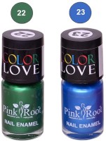 Pink Root NAIL PAINTS NO.22,23 Natural(15 ml, Pack of 2) - Price 145 63 % Off  