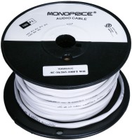 MONOPRICE  TV-out Cable Speaker cable 100 ft(White, For Home Theater)