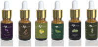 Maverick Pure Lavender, Rosemary, Cedarwood, Thyme, Lemon & Tea Tree essential oil 6 in 1 pack with dropper(10 ml) - Price 870 82 % Off  