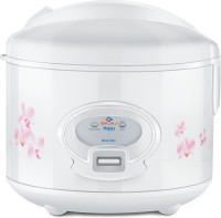 BAJAJ Majesty New RCX21 delux. Electric Rice Cooker with Steaming Feature(1.8 L, White)