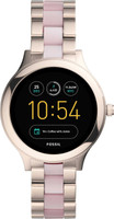 FOSSIL FTW6010 Pink Smart Watches Smartwatch(Pink Strap, Free Size)