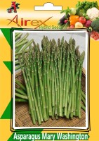 Airex Asparagus Mary Washington (Hybrid) Seed (9 Packet Of Asparagus Mary Washington) Seed (Pack of AVG 10-20 Seed * 9 Per Packet) Seed(180 per packet)