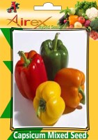 Airex Capsicum Mixed (Hybrid) Vegetables Seed (Pack Of 15 Seed Per Packet) Seed(15 per packet)
