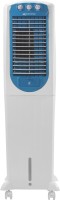 View Micromax MX25THM Tower Air Cooler(White, Aqua Blue, 25 Litres) Price Online(Micromax)