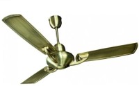 CROMPTON ton 1200 mm 3 Blade Ceiling Fan(Antique Brass, Pack of 1)