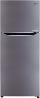 LG 260 L Frost Free Double Door 2 Star Refrigerator(Shiny Steel, GL-C292SPZU)