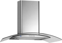 Kaff OPEC MX 70 CM Wall Mounted Chimney(INOX 1180 CMH)