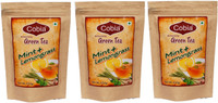 Cobia Green Tea(Tulsi,Cinnamon,GInger) 100g Leaves Pack OF 3 Tulsi, Cinnamon, Ginger Green Tea Pouch(300 g)