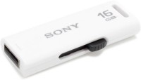 SONY USB Flash Drive White 16 GB Pen Drive(White)