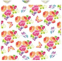 Imported Rainbow Multi Color Flower Nail Art Stickers Water Transfer Slider Decals N587(Multicolor) - Price 119 60 % Off  