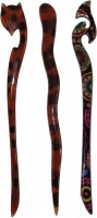 HUKKUM Combo of Multi Color Juda Sticks Bun Stick(Multicolor) - Price 430 78 % Off  
