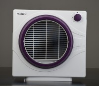 View fannum Comfy Cooler Personal Air Cooler(white and purple, 2 Litres) Price Online(fannum)