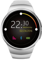 Definder KW18 SMARTWATCH Smartwatch(White Strap, Standard)