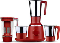 Butterfly Spectra 2 W Juicer Mixer Grinder (4 Jars, Red)