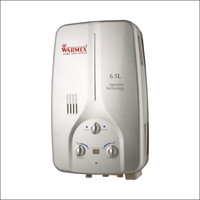 Warmex 6.5 L Gas Water Geyser (Gas Water Heater GWH 09 (Silver), Silver)