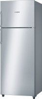 BOSCH 347 L Frost Free Double Door 3 Star Refrigerator(Inox, KDN43VL40I)