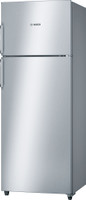 BOSCH 347 L Frost Free Double Door 3 Star Refrigerator(Inox, KDN43VL40I)