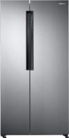 SAMSUNG 674 L Frost Free Side by Side Refrigerator(EZ Clean Steel, RS62K60A7SL/TL)