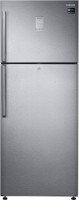 SAMSUNG 465 L Frost Free Double Door 3 Star Refrigerator(EZ Clean Steel, RT47K6358SL)