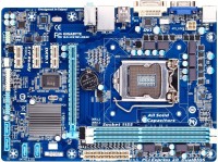 Intel Chipset Gigabyte H61 Motherboard.socket 1155 Motherboard(Blue)