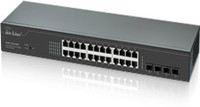 AirLive SNMP-GSH2804L 24-Port Gigabit Web Smart Switch including 4 SFP Ports Network Switch(Black)